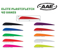 Оперение для зимних стрел AAE ELITE EP-40, 25шт