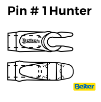 Хвостовик на пин BEITER HUNTER #1 (25 шт)