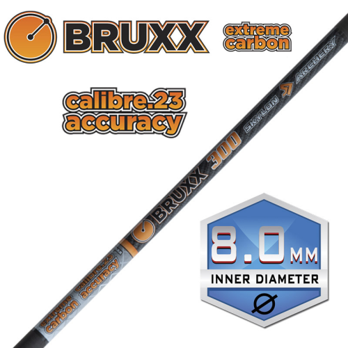 Трубки карбоновые зимние ID8.0 SKYLON BRUXX 23, (6 шт)