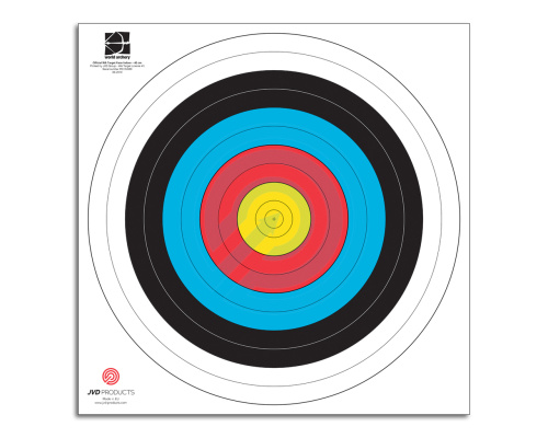 Мишень армированная JVD FITA 40 см, 1 шт