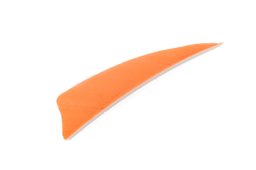 Натуральное перо ASP-3&quot; Shield, (1 шт) (16520320, 3&quot;, Bright Orange)