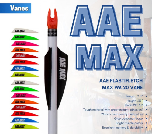 Оперение резиновое AAE MAX PM-20, (25 шт)