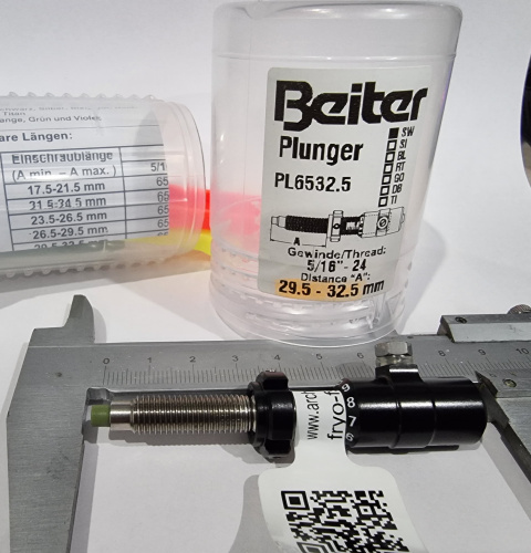 Плунжер с микронастройкой Beiter 29.5-32.5mm