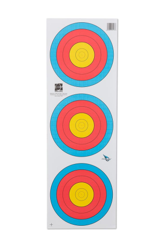 Мишень армированная AVALON FITA 3x20см "светофор", 1 шт